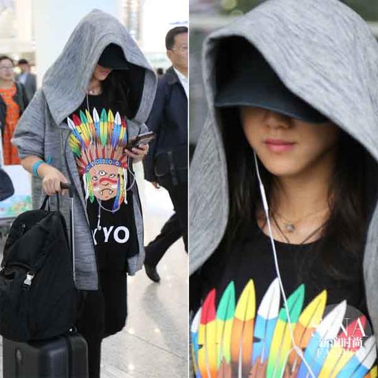 變身嘻哈辣媽的湯唯，感覺(jué)隨時(shí)能給大家來(lái)段饒舌