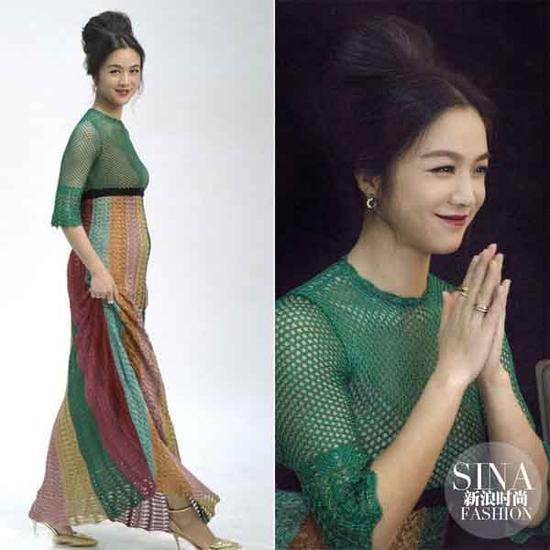 顏值還是完美滴，只是那裙子是個(gè)什么鬼