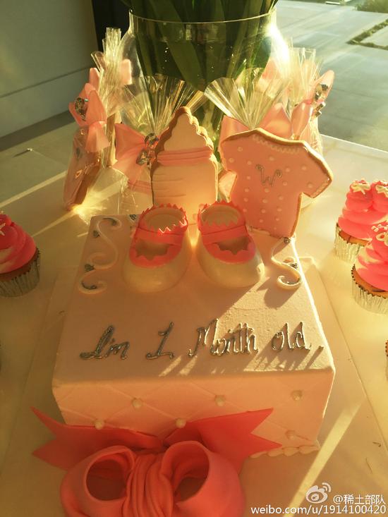 汪峰章子怡女兒滿月 汪峰章子怡女兒滿月
