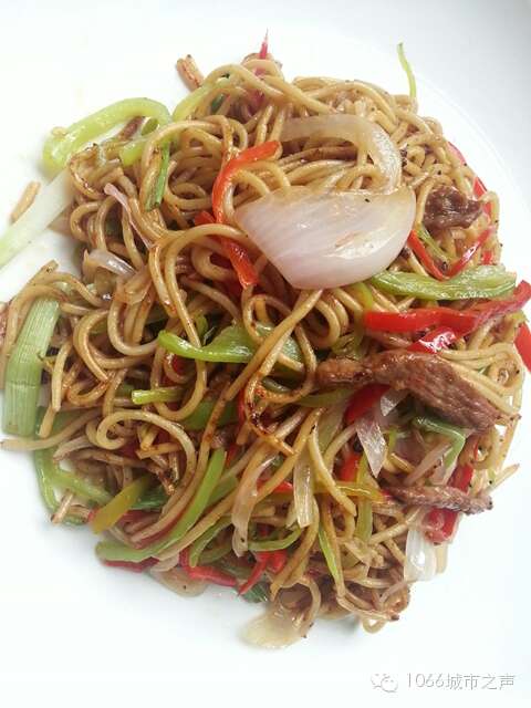 意面。灰常好吃?。〕赃@個(gè)，口齒一定要好哦！