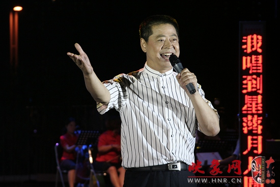 國家一級(jí)演員、河南省曲劇團(tuán)團(tuán)長孟祥禮演唱《你家在哪里》