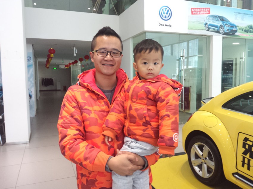 父子同款，瞧這給美的！