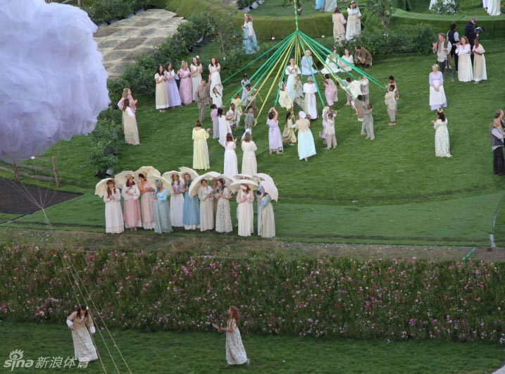 網(wǎng)友揭秘奧運開幕式彩排