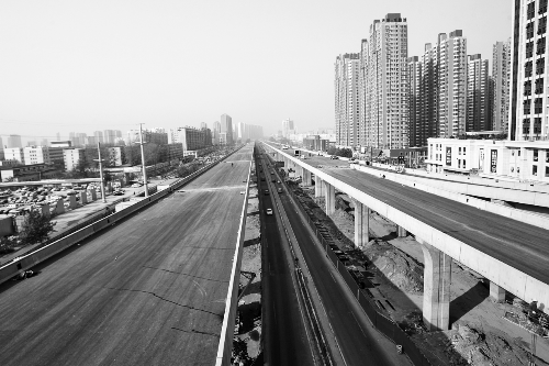 已經(jīng)竣工的北三環(huán)段 已經(jīng)竣工的北三環(huán)段