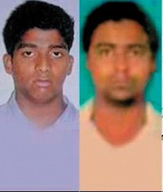 輪奸女記者一案中的兩名主要嫌疑犯。