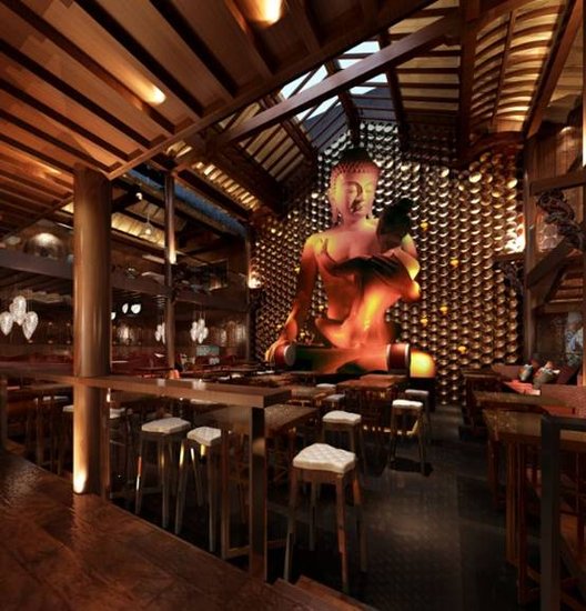 佛像“助陣”酒吧，爭(zhēng)議炸開鍋