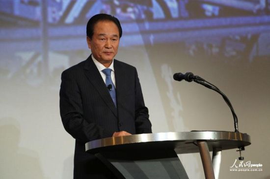 2013年11月5日,第四屆全球網(wǎng)絡(luò)空間合作峰會在美國斯坦福大學(xué)舉行,中國國務(wù)院新聞辦公室主任蔡名照 2013年11月5日,第四屆全球網(wǎng)絡(luò)空間合作峰會在美國斯坦福大學(xué)舉行,中國國務(wù)院新聞辦公室主任蔡名照