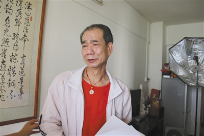 嫖娼事件后，區(qū)少坤向記者訴說委屈，他說：“這是一個圈套”。李根 攝