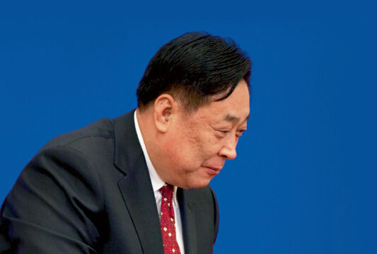 張力軍從環(huán)保部副部長(zhǎng)任上退休兩年多后，被中紀(jì)委宣布接受組織調(diào)查。資料圖