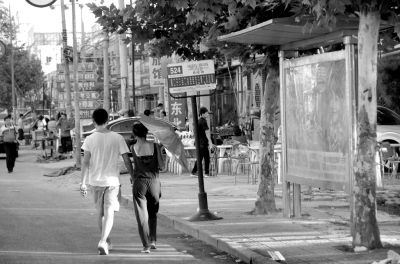 事發(fā)地點(diǎn)已被清理干凈。京華時(shí)報(bào)記者趙思衡攝