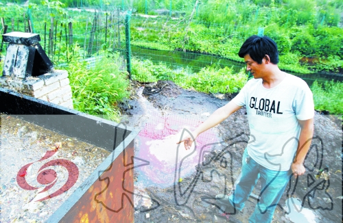 煉油點(diǎn)將骯臟、臭氣熏人的廢水直接排入溝渠。