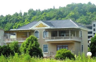 江西宜春，氣功大師王林在樟竹路紫薇山莊旁的別墅。圖/CFP