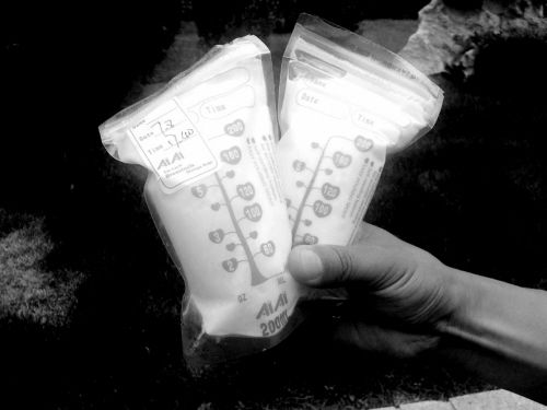 記者購買到的“人奶”。