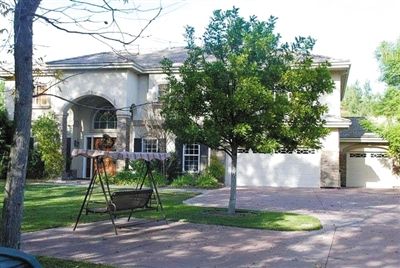 張曙光在美國(guó)的豪宅。資料圖片