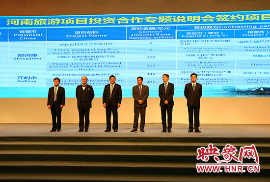 河南旅游項(xiàng)目投資合作專題說明會。