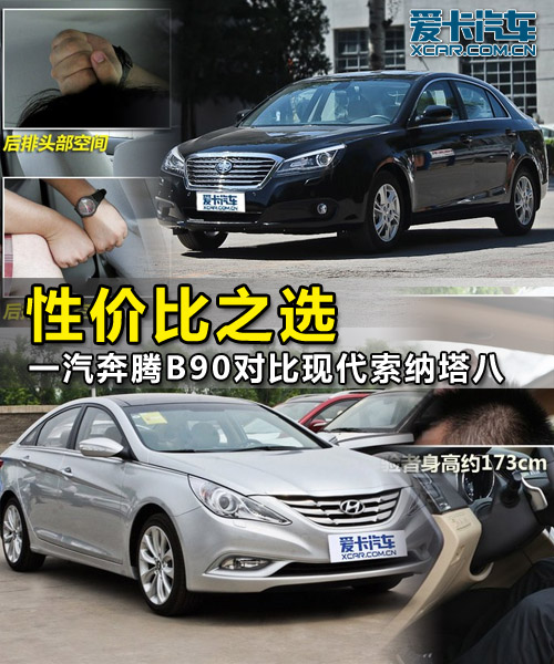 奔騰B90對(duì)比索納塔八 奔騰B90對(duì)比索納塔八