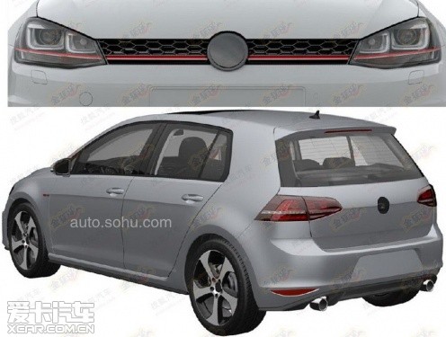 第7代高爾夫GTI申報(bào)圖曝光