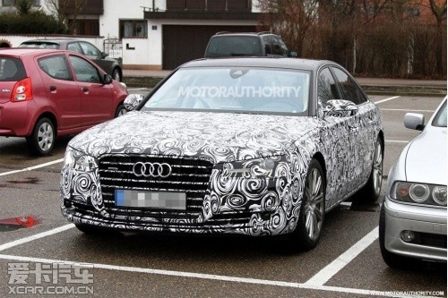 奧迪新款A(yù)8諜照 奧迪新款A(yù)8諜照