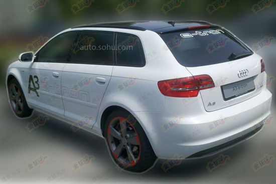 奧迪A3e-tron純電動(dòng)車型諜照