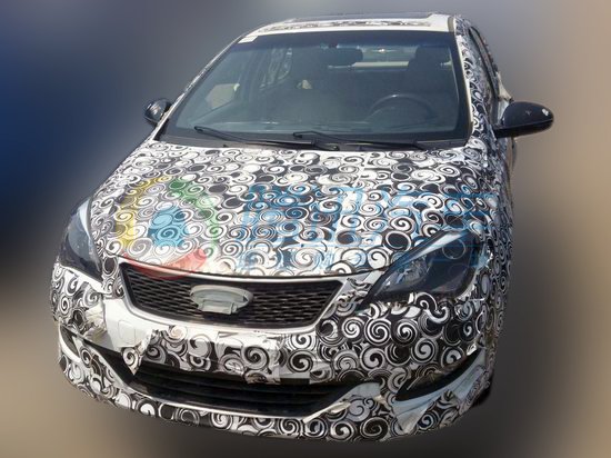 奇瑞A2諜照曝光 奇瑞A2諜照曝光