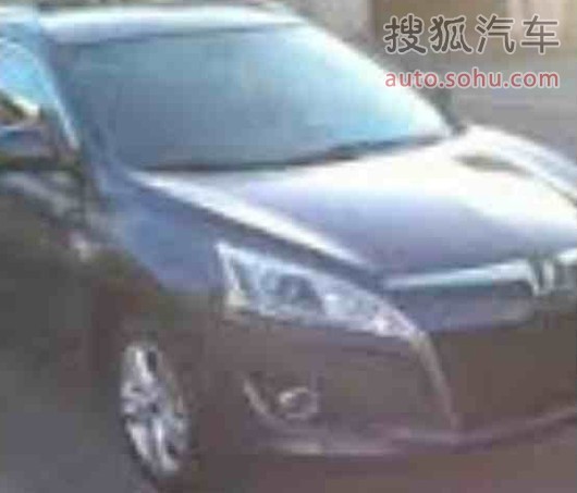 納智捷第二款SUV諜照 納智捷第二款SUV諜照