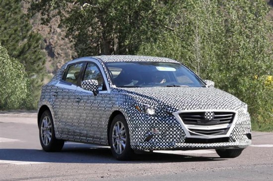 新一代馬自達(dá)3諜照 新一代馬自達(dá)3諜照