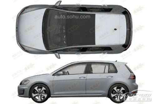 高爾夫GTI申報圖 高爾夫GTI申報圖