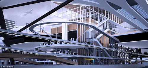 未來(lái)機(jī)場(chǎng)概念:機(jī)場(chǎng)是城市的一部分 未來(lái)機(jī)場(chǎng)概念:機(jī)場(chǎng)是城市的一部分