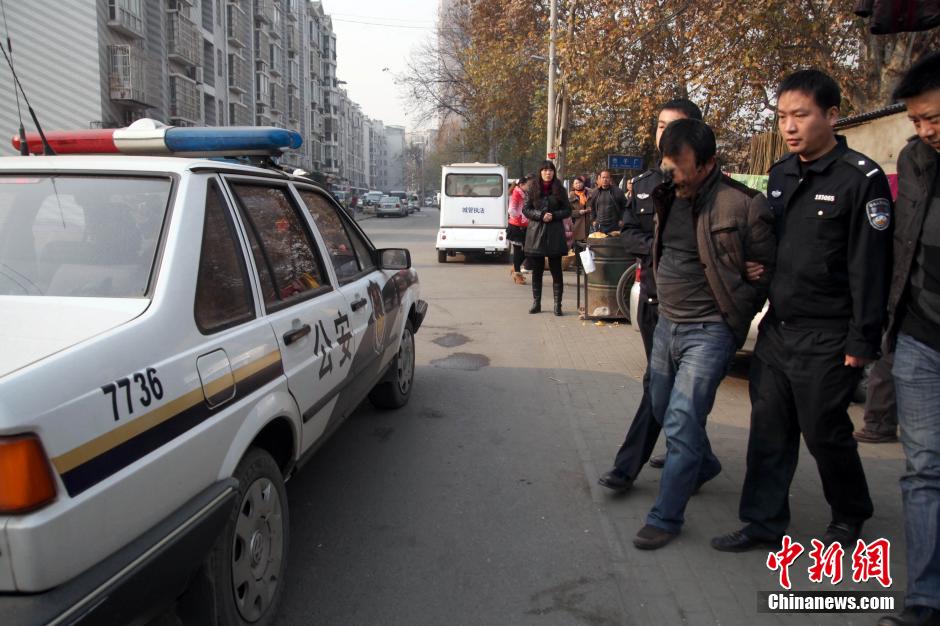 圖為抓獲犯罪嫌疑人（資料圖片）。