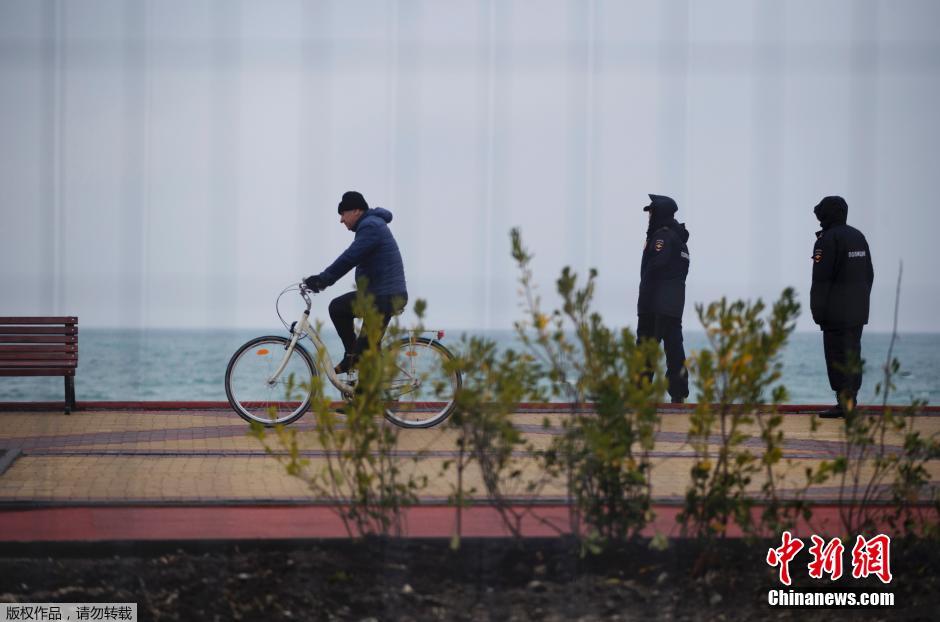 當?shù)貢r間1月29日，俄羅斯索契，2014年索契冬奧會，俄羅斯軍方在奧林匹克公園周邊部署放空導彈系統(tǒng)。