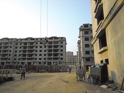 　適園雅居小區(qū)，已建起13棟住宅樓。