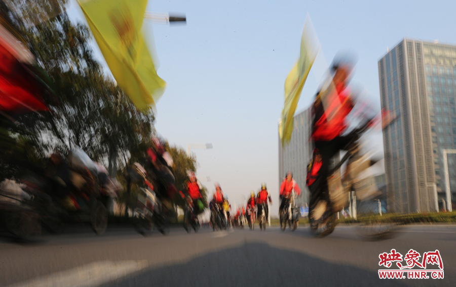 獻(xiàn)愛(ài)心、騎行天下，映象網(wǎng)騎行車友樂(lè)翻天