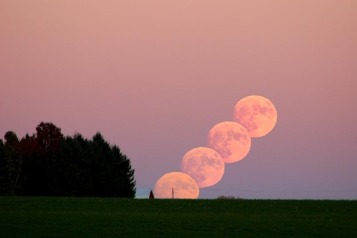 68年來(lái)最大！今晚夜空上演超級(jí)月亮