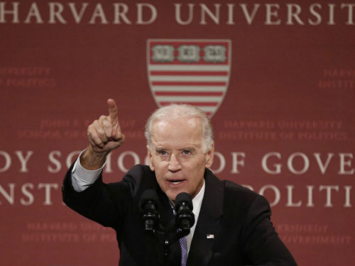 美國副總統(tǒng)拜登。資料圖