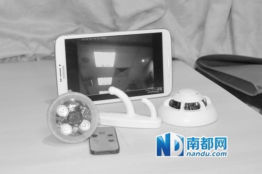 香港民建聯(lián)從市面購(gòu)買到的偷拍儀器。