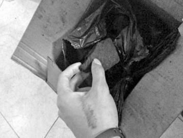 小曾發(fā)出買(mǎi)來(lái)的干炭和安眠藥。