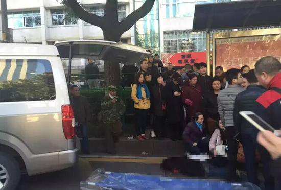 事發(fā)現(xiàn)場(chǎng)