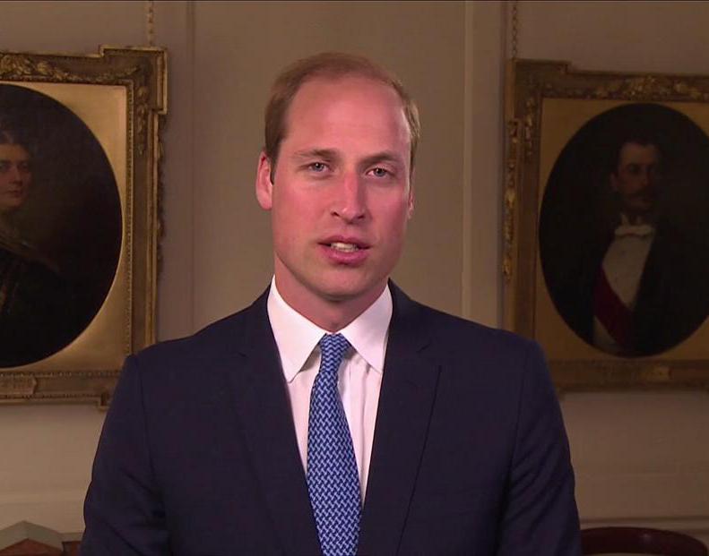 威廉王子新春拜年！