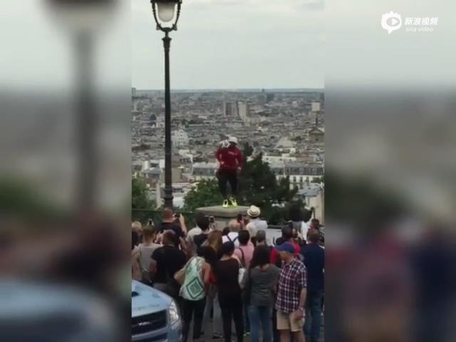 牛！黑人小哥開掛技能不斷